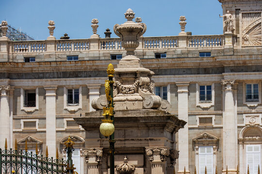 The Royal Palace of Madrid or Palacio Real de Madrid is the official residence of the Spanish Royal Family in Madrid, Spain.