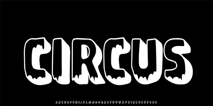 Old school Graffiti alphabet decorative lettering vandal street art free wild style on the wall city urban illegal action by using aerosol spray paint. Underground hip hop type vector illustration.