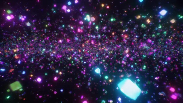 2000年代風デジタルラメ背景