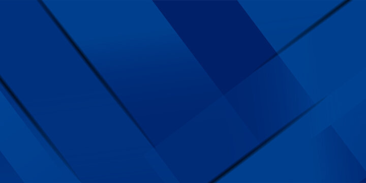 Abstract blue background with glowing geometric lines. Modern blue gradient square shape design. Futuristic technology concept. Suit for brochure, corporate, website, poster, banner, cover modern