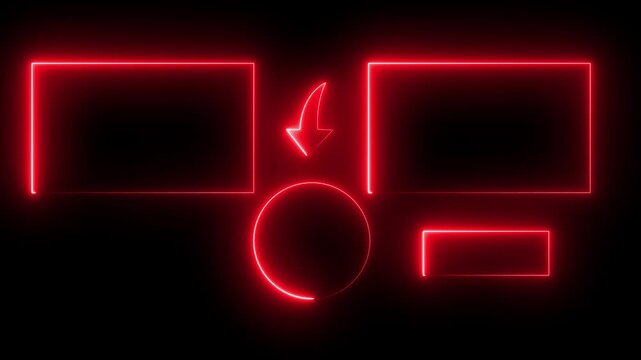 Subscribe button and outro for gaming and video channels You tube End screen animation. neon glowing end screen 4k animation, You tube End screen Outro Card subscribe