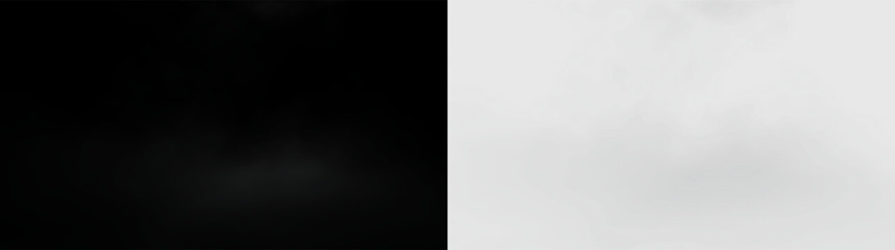 White smoke rising up from the ground in a transparent background, PNG with a light overlay