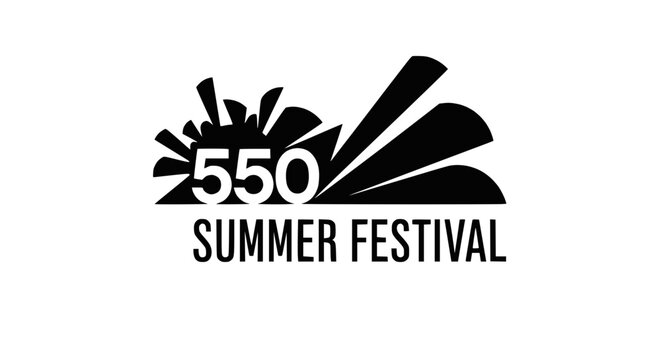 550 Summer Festival Logo Design