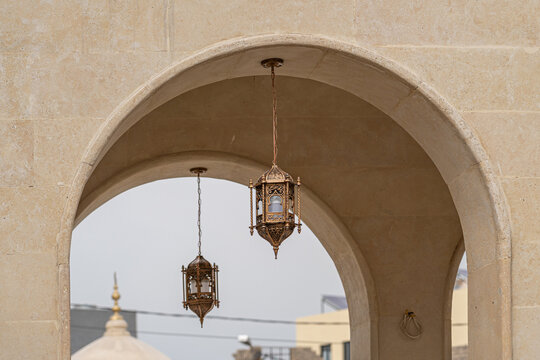 Street life in the city center and the side streets of the Old Town in Mosul, Iraq