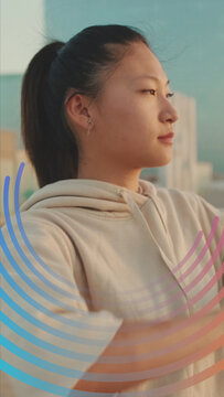 Premium Overlays Kinetic Shapes VERTICAL 13 -  Dynamic Geometric Motion Graphics Effects, Animated Abstract Shapes Overlays for Cinematic Video Editing, Promo and Social Media
