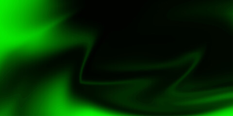 Obraz premium Abstract Blue and Green Silk Wave Background with Smooth Flowing Texture