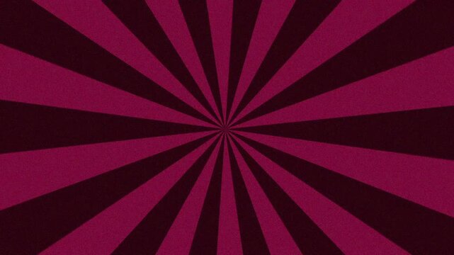 Retro Sunburst Rays Background Animation Loop