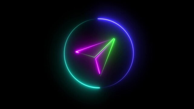Animated video air plane concept. Full length animation illustration. High quality pepar plane 4k video.