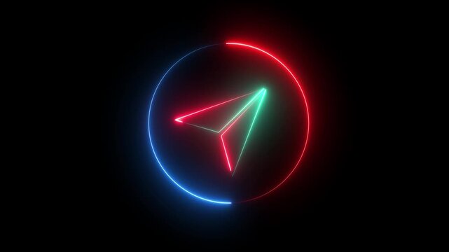 Animated video air plane concept. Full length animation illustration. High quality pepar plane 4k video.