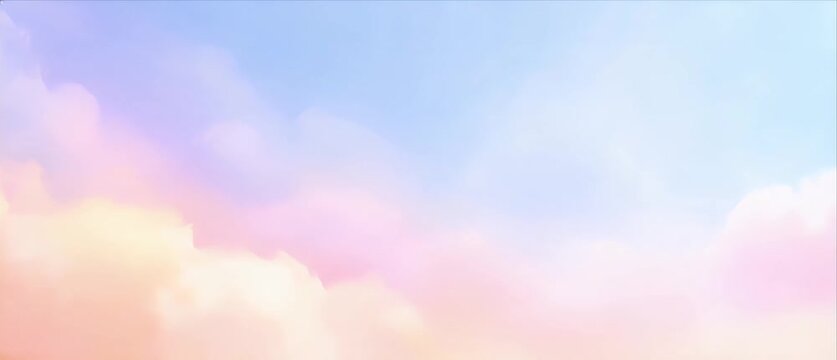 Wave Backgroundsoft gradient color wave background pastel sky cloud dreamy calm abstract blur light airy minimal modern design backdrop gentle smooth texture subtle pink blue peach yellow horizon