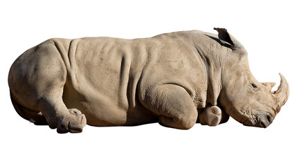 rhino png, rhinoceros PNG on Transparent background © Muhammad