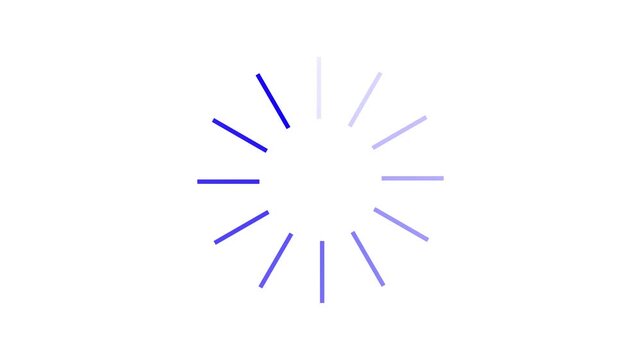 Loading icons, indicator downloading, transferring data sign, waiting symbol. illustration. Interface screen. Network problem. 4K Loading circle icon, Loop able loading circle animation