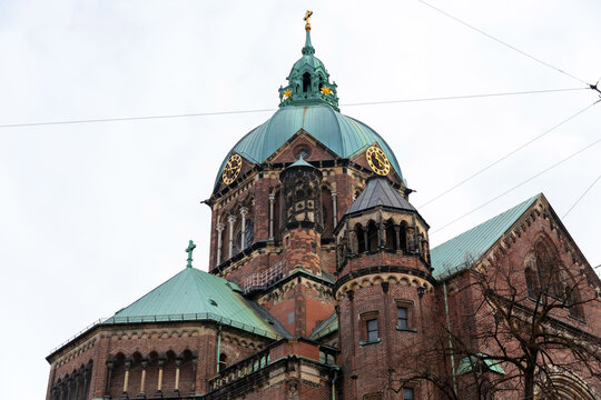 St. Luke's Church, Lukaskirche is the largest Protestant church in Munich, Germany