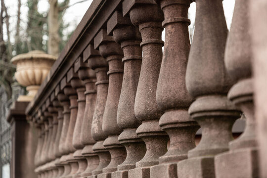 Ornamental detail from classic buildings in Munich, Germany