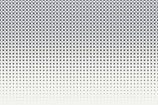 Graduated dark blue star pattern fading to white background, geometric abstract texture