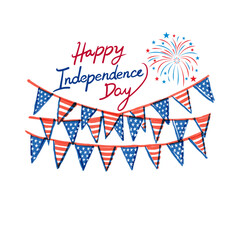 Obraz premium happy independence day