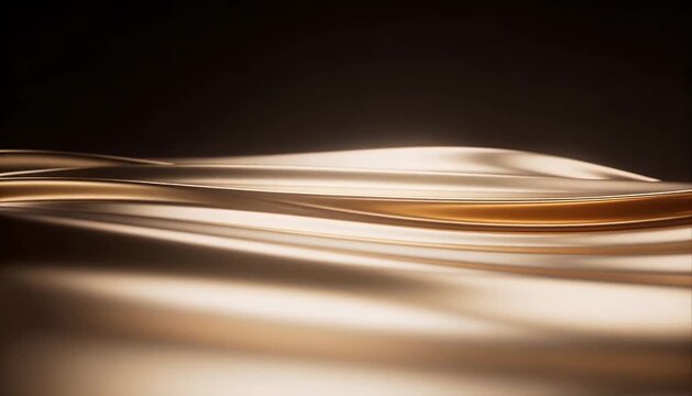 Liquid Gold abstract liquid gold wave metallic fluid background luxury design texture shimmering metal surface golden wave pattern smooth flowing line modern art backdrop elegant minimal shape warm