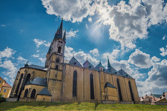 The Church of St. Nicholas (Czech: Kostel svat&eacute;ho Mikul&aacute;&scaron;e) is a three-aisled basilica built in the 13th century in Cheb.