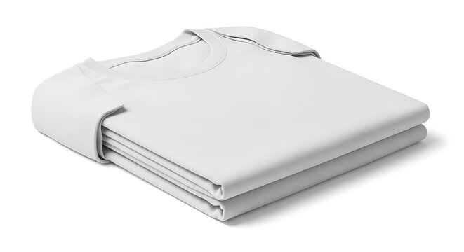 Modern minimalist white plastic storage container.