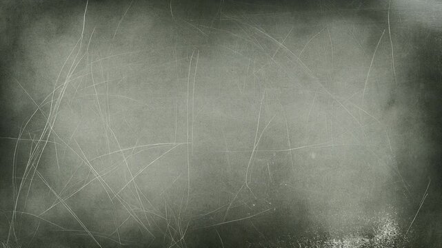Grungy gray texture background. Industrial metal surface with heavy scratches and distressed details. Cinematic vintage film look. Static shot for overlay and creative video background use.