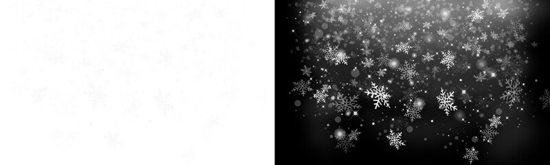 Fototapeta premium snow filter