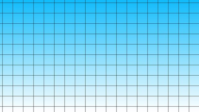 Blue grid pattern background, grid graphic pattern background, minimal background, blue grid pattern background on gradient blue. Abstract dots grid digital screen square technology background