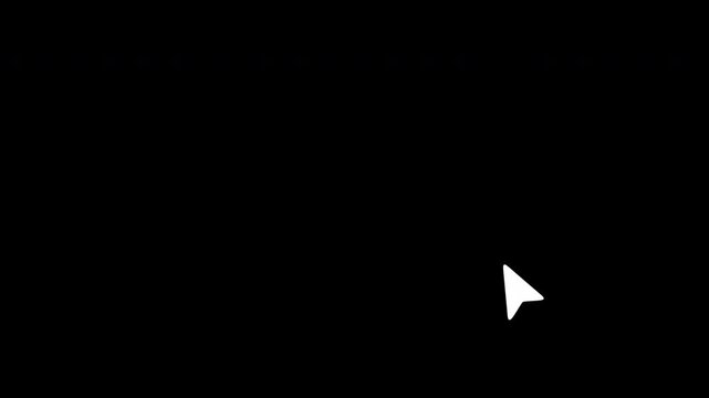 Interactive Mouse Cursor Button Click Press for overlay.