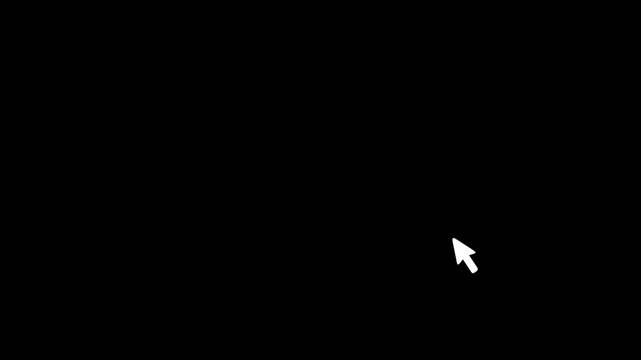 Interactive Mouse Cursor Button Click Press for overlay.