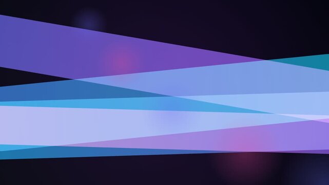 Abstract flowing translucent ribbons of light in shades of vibrant blue and soft purple create a mesmerizing ethereal and dynamic visual blend across a dark atmospheric expanse suitable for
