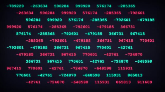 Abstract digital financial data streams with glowing glowing alphanumeric sequences representing digital information flow and market trends suggesting economic growth and technological