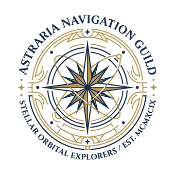 Astraria Navigation Guild Compass Logo.