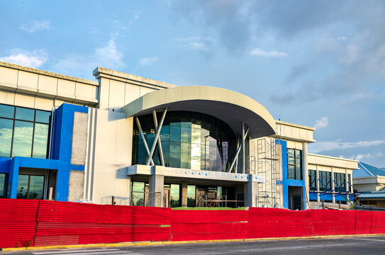 Timehri, Guyana - July 27, 2024: Terminal of Cheddi Jagan International Airport Under Construction in Timehri, Near Georgetown, Guyana, South America