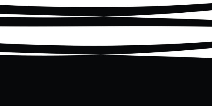 Line halftone gradation texture. Fading horizontal stripe gradient background. Repeating pattern backdrop. Black parallel thin to thick lines backdrop for overlay, print, cover, graphic design. Vector