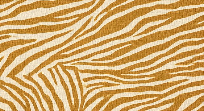 Golden zebra animal print texture abstract wildlife pattern for fashion interiors