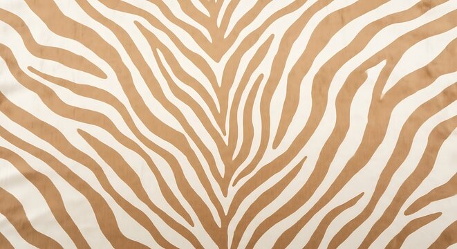 Brown and white zebra animal print pattern