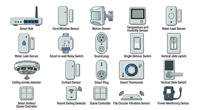 Smart Home Devices Collection.