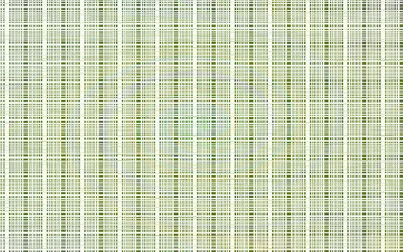 Grid of colorful squares with numbers and binary code pattern