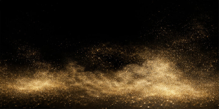 An abstract dark galaxy background featuring a bright nebula explosion with stars, blue smoke, and textured clouds, leaving copy space for text