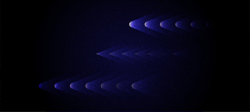 neon futuristic 3d sphere of blue purple glowing digital waves particles future technology blue flames on black background