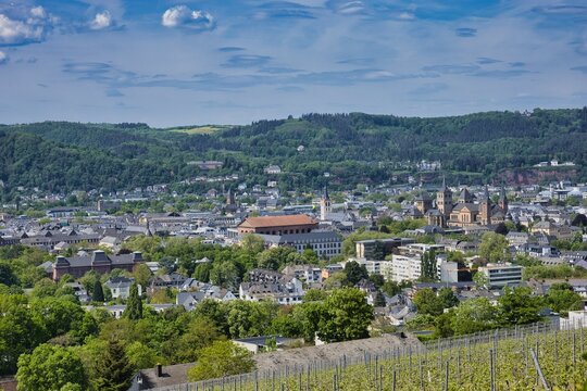 Fahrradtour mit Blick auf Trier