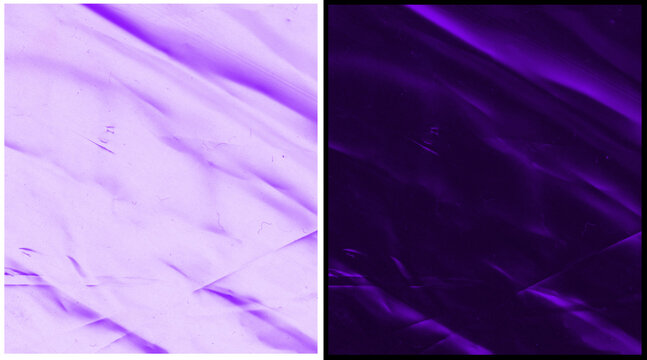 Purple silk fabric texture background, elegant violet satin cloth with soft folds, luxury textile material for fashion and interior design