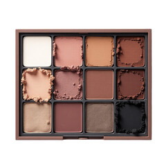 Fototapeta premium A close-up shot of a palette in a box, ideal for art and crafting use
