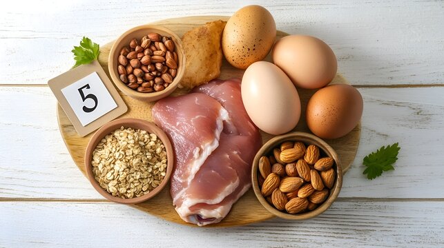 almonds and nuts