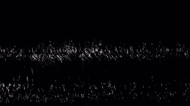 VHS Damage Bad TV Screen Error Scan Distortion with Grunge Effect Overlay for Video and Film Editing