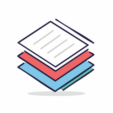 Stack of Papers Icon