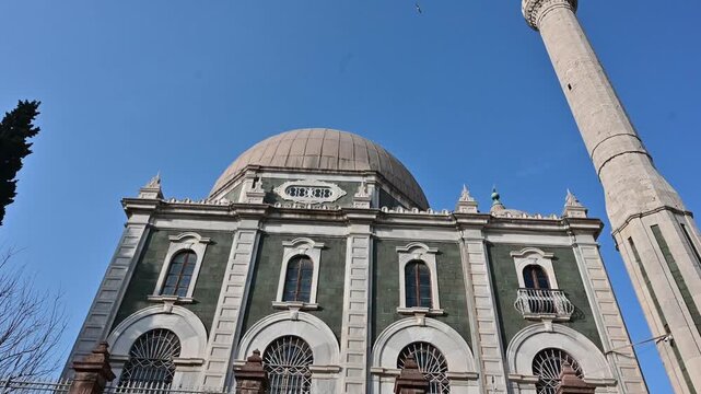 Istanbul, T&uuml;rkiye - March 03th 2026- Interior of Hagia Sophia Mosque in Istanbul with historic architecture

