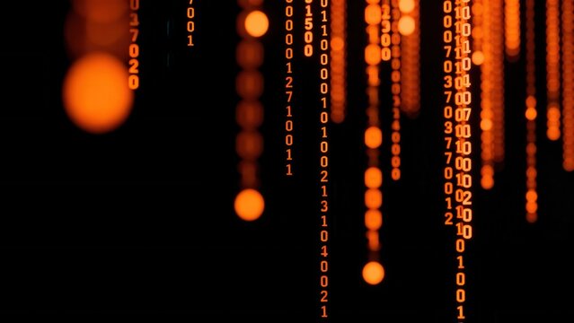Digital binary code stream