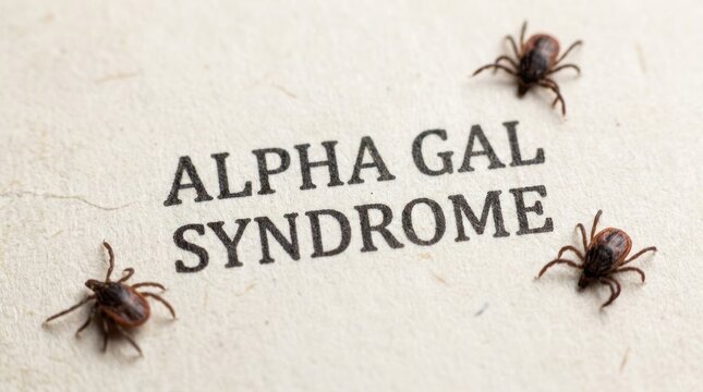 Alpha gal syndrome tick bite meat allergy