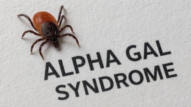 Alpha gal syndrome tick bite meat allergy