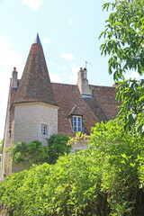 Fototapeta premium Historic Building in Pesmes in France 
